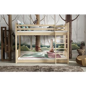 Letto a castello per bambini Šimon - naturale