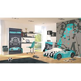 Letto Auto S-CAR - blu, BabyBoo