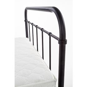 Letto in metallo LINDA 120x200 cm - nero