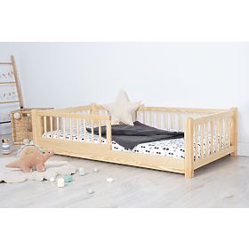 Letto basso per bambini Montessori Ourbaby - naturale