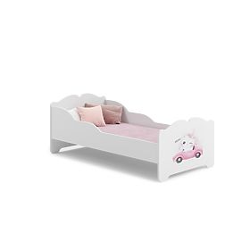 Letto per bambini ANNA con materasso 140x70 Gatto