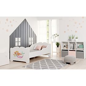 Letto per bambini ANNA con materasso 140x70 Sirena