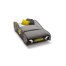 Letto per bambini auto Batcar nero 140x70