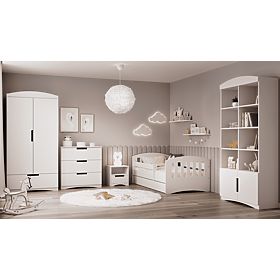 Letto per Bambini Classic - Bianco, Kocot Kids