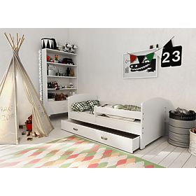 Letto per bambini con barriera di sicurezza MIKI 160 x 80 cm, Magnat