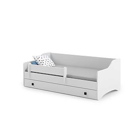 Letto per bambini ERYK con cassetto e barriera 180x80