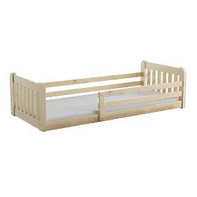 Letto per bambini Jerry - naturale, basso