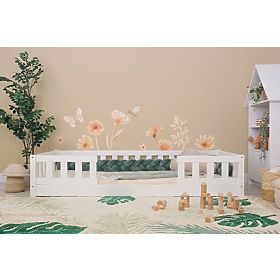 Letto per bambini Ourbaby Meadow 2 sponde - bianco, Ourbaby®