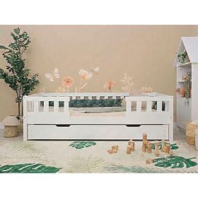 Letto per bambini Ourbaby Meadow plus 2 sponde - bianco, Ourbaby®