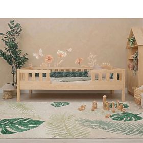 Letto per bambini Ourbaby Meadow plus 2 sponde - naturale, Ourbaby®