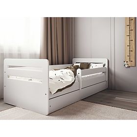 Letto per bambini Ourbaby Tomi - bianco, Kocot Kids
