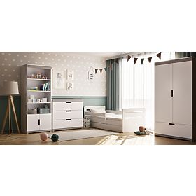 Letto per bambini Ourbaby Tomi - bianco, Kocot Kids