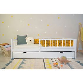 Letto per bambini Ourbaby Willow Plus - bianco