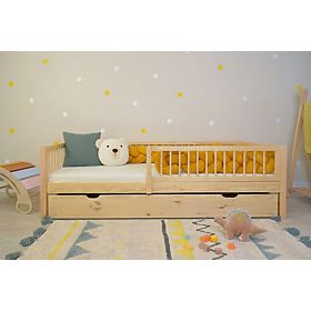 Letto per bambini Ourbaby Willow Plus - naturale