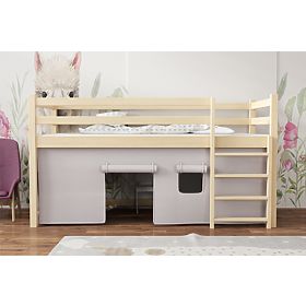 Letto rialzato Portos - naturale