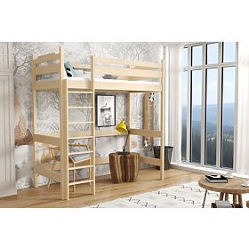 Letto rialzato Texas - naturale
