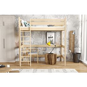 Letto rialzato Texas - naturale