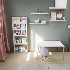 Libreria per bambini 134 x 49 cm - scaffale per libri, Ourbaby®