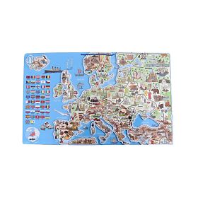 Mappa Magnetica dell'Europa XXXL