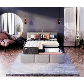 Materasso a molle insacchettate Comfort 90 x 200 cm, FDM