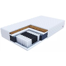 Materasso a molle insacchettate Family 140 x 200 cm, FDM