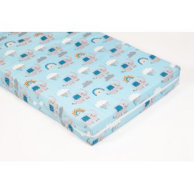 Materasso con motivo a elefante blu, Ourbaby®