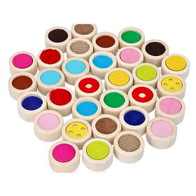 Memo tattile 32 pezzi in sacchetto memory