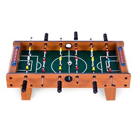 Mini calcio balilla da tavolo 69x35,5 cm in legno ECOTOYS