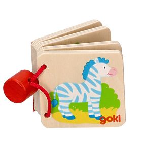Mini-libro in legno GOKI, Goki
