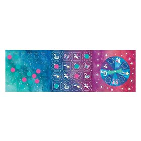 Mudpuppy Gioco da tavolo magnetico Unicorni magici, Mudpuppy