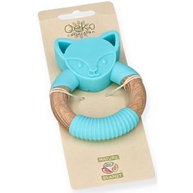 Nature Planet Massaggiagengive in silicone lupo blu