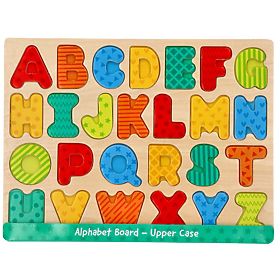 Nuovo puzzle in legno Alfabeto - gioco di lettere