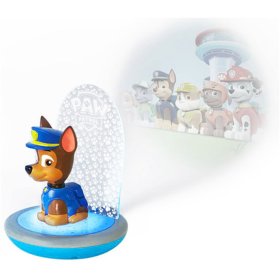Paw Patrol - Lampada, torcia e proiettore Chase 3in1, Moose Toys Ltd , Paw Patrol