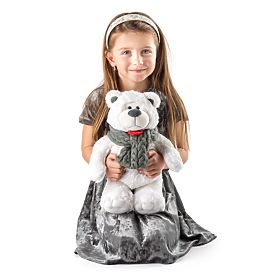 Orso polare di peluche ICY 37 cm