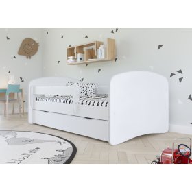 Letto per bambini con barriera Ourbaby - bianco