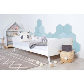 Pannello imbottito Hexagon- celeste, MIRAS
