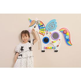 Pannello da Parete Unicorno Arcobaleno