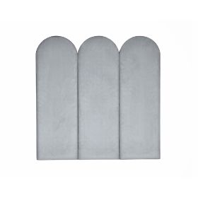 Pannello imbottito Obluček - grigio