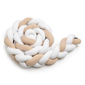 Paracolpi intrecciato - bianco e beige, T-Tomi