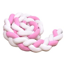 Paracolpi intrecciato - rosa e bianco, T-Tomi