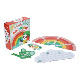 Petit Collage Gioco cooperativo Rain, rain, rainbow, Petit Collage