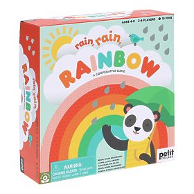 Petit Collage Gioco cooperativo Rain, rain, rainbow, Petit Collage