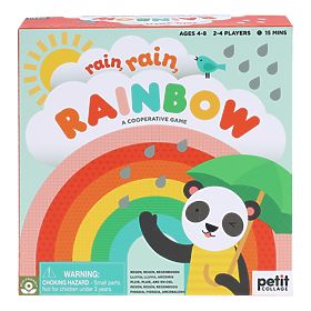 Petit Collage Gioco cooperativo Rain, rain, rainbow