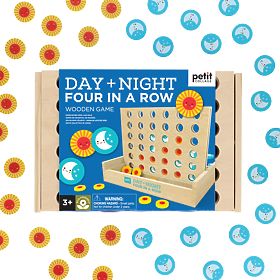 Petit Collage Gioco Quattro in fila giorno e notte, Petit Collage