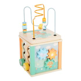 Piccolo cubo Foot Motor in colori pastello