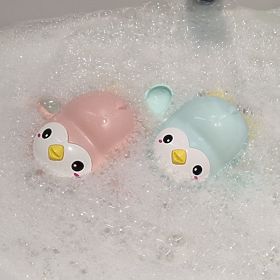 Pinguini a carica per il bagno