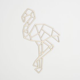 Quadro geometrico in legno - Flamingo - diversi colori, Elka Design