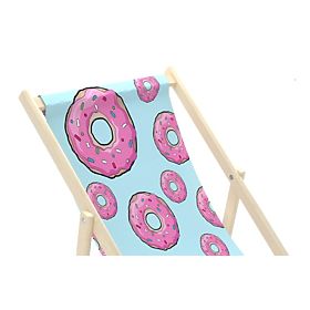 Sedia da spiaggia Pink Donuts, Chill Outdoor