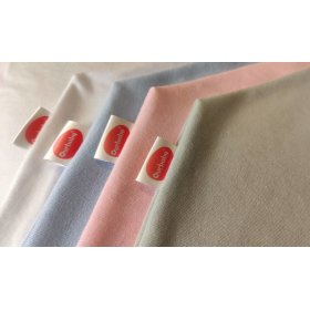 Lenzuolo in cotone impermeabile - bianco 120 x 60 cm