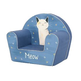 Poltroncina per Bambini - Gattino Assonnato